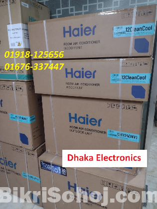 Haier CleanCool Inverter 1 ton HSU-12CleanCool:(INV)(3DF)